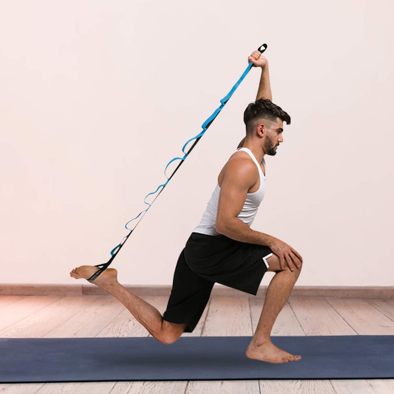 Stretching Strap Multi-Grip Flexibility Leg Stretch Band Durable Exercise and