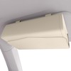 IROKOHA Car Tissue Case, Car Tissue Cover, Visor, Storage (Beige