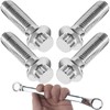 KZMPMT M10x1.5 Metric Front Brake Caliper Mounting Bolts Kit for