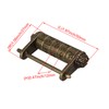 Metal Chinese Old Style Vintage Antique Password Lock Padlock for