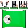 7.87ft x 13.12ft Green Screen Backdrop with Stand, Large Professional