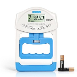 Handeful Digital Hand Dynamometer Grip Strength Measurement Meter Auto Capturing Electronic Hand Grip Power 198Lbs / 90Kgs