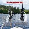 HITORHIKE Fishing Rod Holder Universal Fit Kit Allows for 360-degree