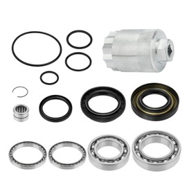 JAVIK Fit for Honda Rancher 420 Rear Differential Bearings Seals & Wrench Tool Kit 2007-2013