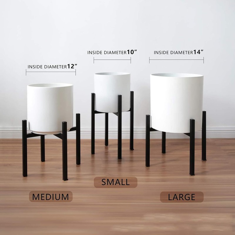 Soporte para macetas de flores, soporte ajustable para plantas, soporte
