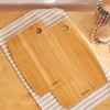 Karaca Bade Bamboo Chopping Board Set - 2-Piece Wooden Cutting