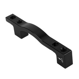 Tbest 220 Bicycle Brake Caliper Adapter, Magura Qm41 Is 180 185 220 mm 40 Durable Bicycle Disc Brake Caliper Adapter A-F203 for Mountain Bike Bicycle Black