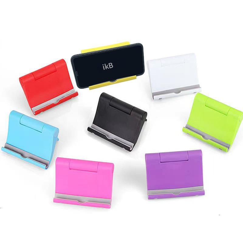 Smartphone Stand, Tabletop Stand, Height Adjustable, Smartphone Holder, Foldable, Anti-Slip,