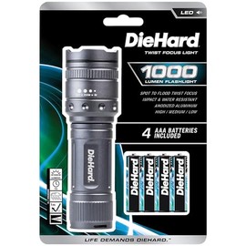 DieHard 1,000 Lumen Precision Focus Flashlight, 41-6122