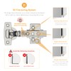 Chibery 20 Pack Frameless Full Overlay Soft Close Concealed European