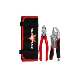 VAMPLIERS 2-PC Specialty Screw Extraction Pliers Set: Includes JAWZ 7.5" Vise-Grip Locking Pliers + 8" PRO Linesman Pliers with Wire Cutter and Vampliers Tool Pouch: VT-001-S2NP.