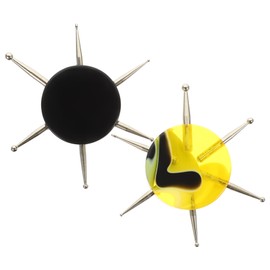 OHPHCALL Multi-purpose Nail Art Pen 2pcs Clay Modeling Tools Nail Art Tool Accessory Round Shape Pen for Craft