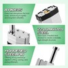 Feekoon 2 Pack Gate Operator Security Pin Lock, Black