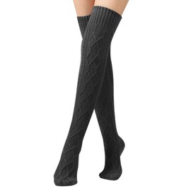 Thigh High Socks, Beautiful Legs, Over the Knee, Extra Long Stockings, Room Socks, Leg Warmers, Fluffy Socks, Thigh Length, Above Knee Socks, Women's, Anti-Slip, Thick, Autumn, Winter, Soft, Warm,