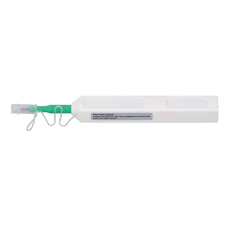Fiber Optic Cleaning Pen Sound Prompt 180 Degree Clean Low