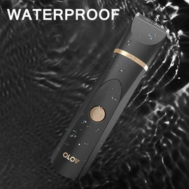OLOV Electric Body Hair Shaver -Groin Hair Trimmer, Private Ball Hair Trimmer for Men and Women - Replaceable Ceramic Head, USB Rechargeable, Waterproof Hygienic Shaver Safe and Fast Gift Cordless:_Lightpurple trimmer  GTIN