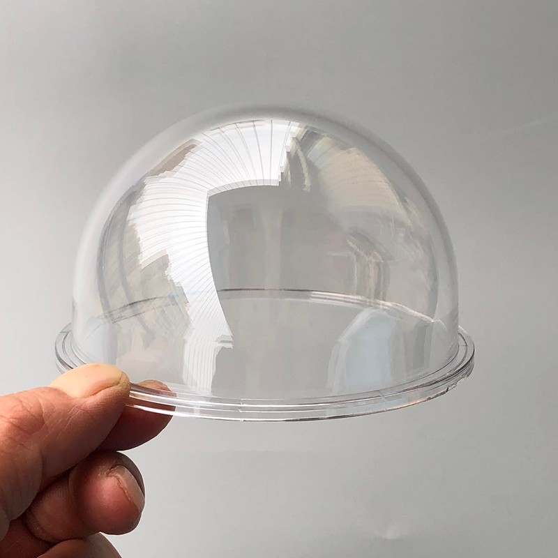 3.6 Inch Small PC Polycarbonate Clear Dome Cover CCTV Replacement