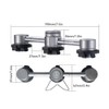 3 In 1 Butane Adapter with Stable Bracket Gas Cartridge