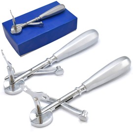 AAProTools Pair of Heavy Duty Finger Ring Cutter with Sand Blasting Handle Polished Paramedic EMS First AID