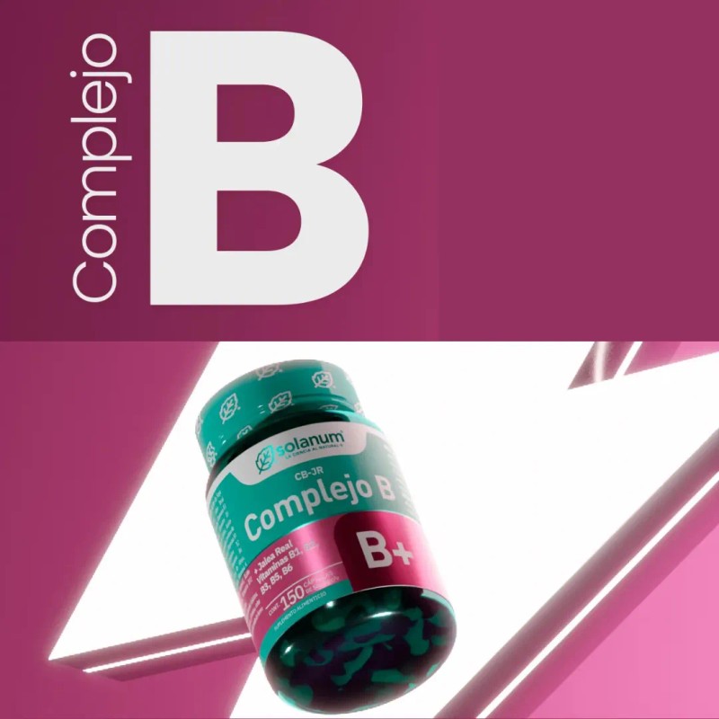 Solanum Complejo B+jalea Real Vitaminas B1 B2 B3 B5 B6