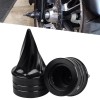 Unbranded Spike Front Axle Cap Nut Covers Fit For Harley