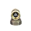 15mm Brass Single Check Valve WRAS Approved Compression Fitting Non