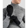 Terramar Adult Thermasilk Ultra-Thin Performance Liner Gloves, Black, Large (8.5-9)