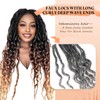 Long Deep Faux Locs Crochet Hair for Black Women 8
