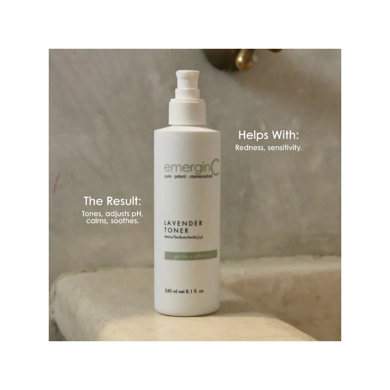 emerginC Lavender Toner 240ml