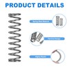 sourcing map 10Pcs Compression Spring, 7mm OD, 0.8mm Wire Size,