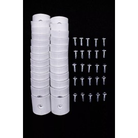 Shurco 1701354 Shurco, Shurlok plastic u-clamp and screw 25 pack, new