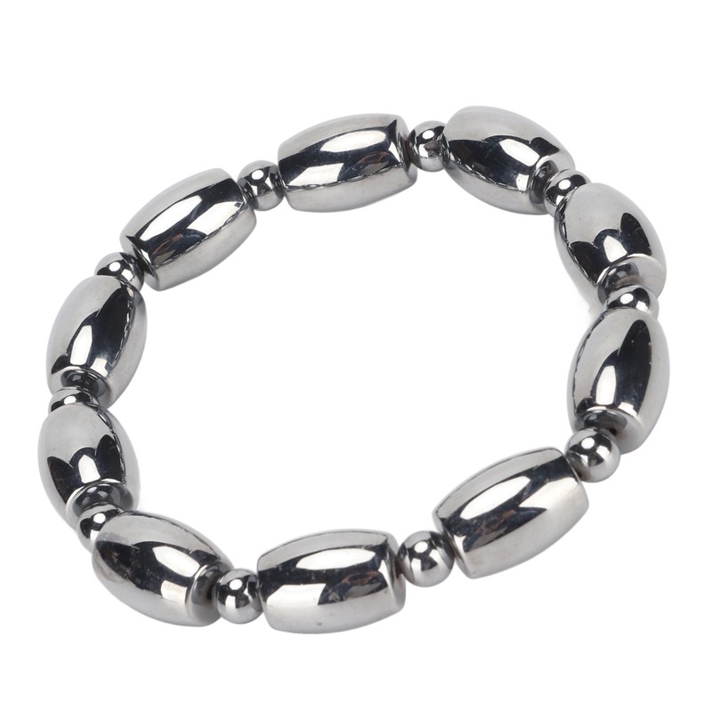Terahertz Bracelet Relieve Fatigue Promote Circulation Bucket Round Shapes Beads