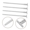 BIUDECO 4 Pack Heavy Duty Tent Stakes Stainless Steel Ground