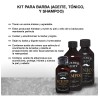 Kit Hidratante De Bergamota Para Cabello Barba Y Bigote