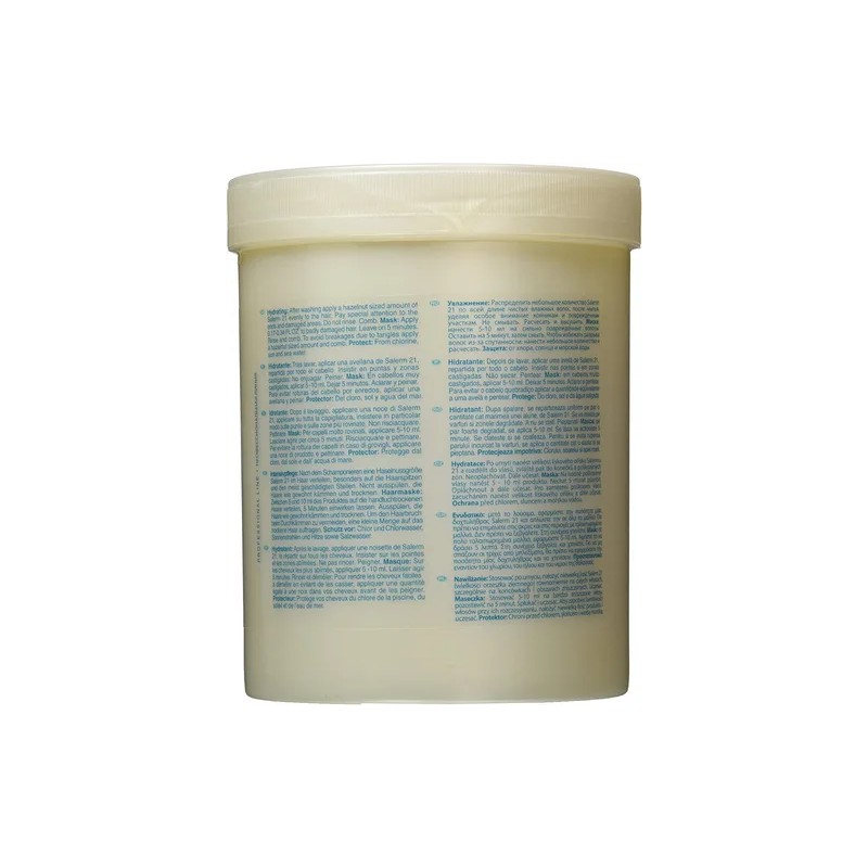 Salerm 21 Acondicionador Hidratante – Cabello Seco, 1000 ml