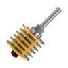 WSOOX Adjustable Finger Joint Router Cutter, 8mm Shank Carbide Chisel