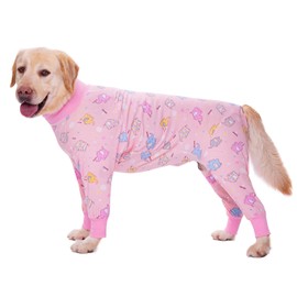 Yeapeeto Soft Dog Recovery Suit - Neuter Shirt Alternatives, Prevent Licking; Medium & Large Sizes(Elephant, 5XL)