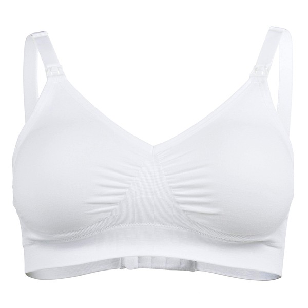 Medela Comfy Maternity Nursing Bra, Seamless Wirefree Pregnancy Nursing Bra