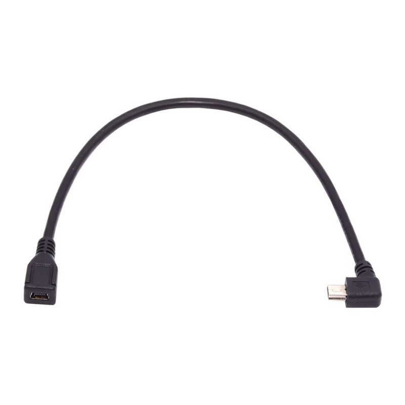 chenyang USB 2.0 Mini USB 5Pin Male to Female 90