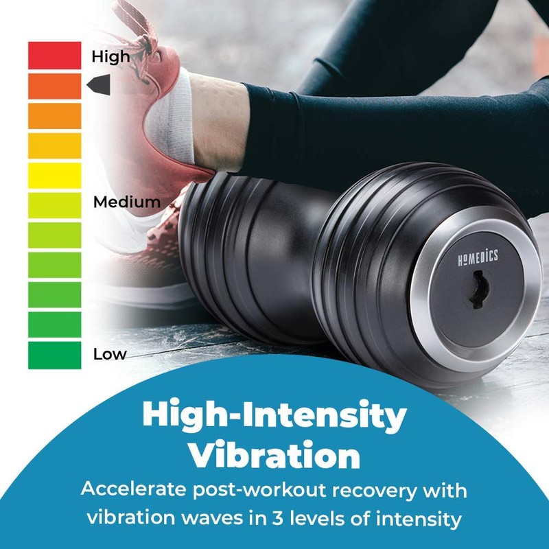 HoMedics Double Barrel Total Body Massager, Deep Tissue Massage and