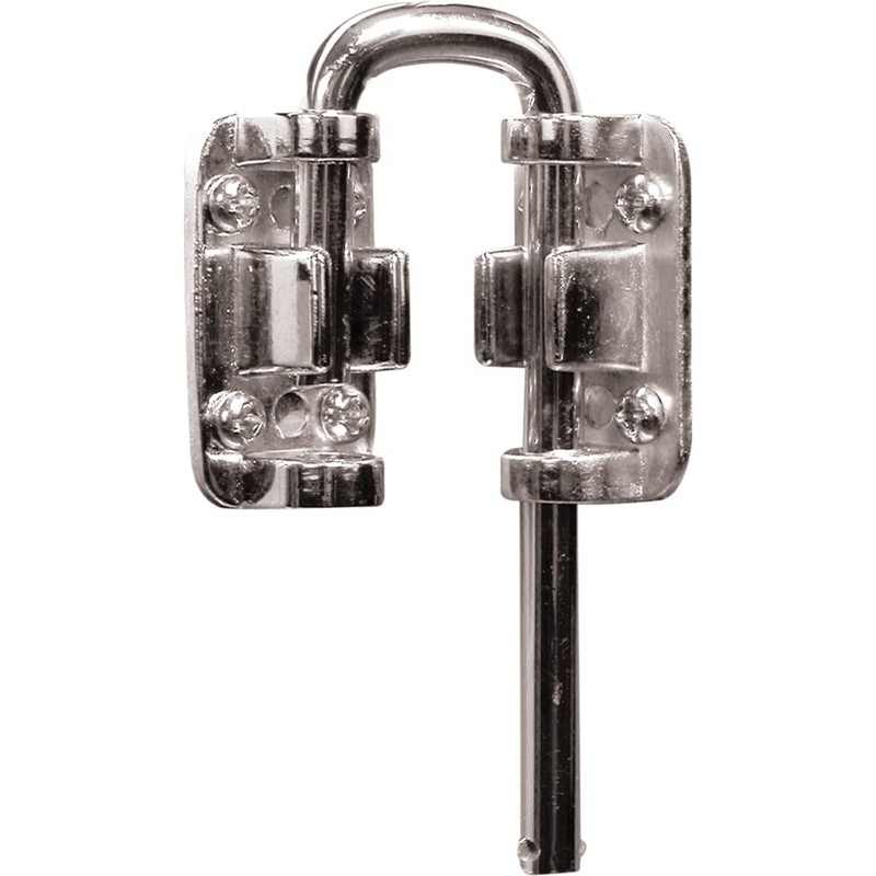 Prime-Line U 9846 Patio Sliding Door Loop Lock, 1-1/8 In.