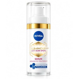 NIVEA LUMINOUS630 Anti-manchas Serum Facial tratamiento avanzado (30 ml) - Con Ácido Hialurónico, para una Piel Luminosa sin Manchas por Edad,