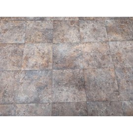 PVC Flooring Vinyl Flooring in Large Tile Look, DIN A4 Sample Piece