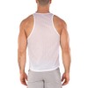 Gary Majdell Sport Men's Breathable Athletic See-Through Smooth Mesh Tank