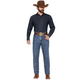 Cinch Men's Green Label Original Fit Jean, Medium Stonewash, 36W x 32L