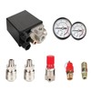 Pressure Regulator Air Compressor SCHolder, Pressure Regulator Compressar with Menometer,