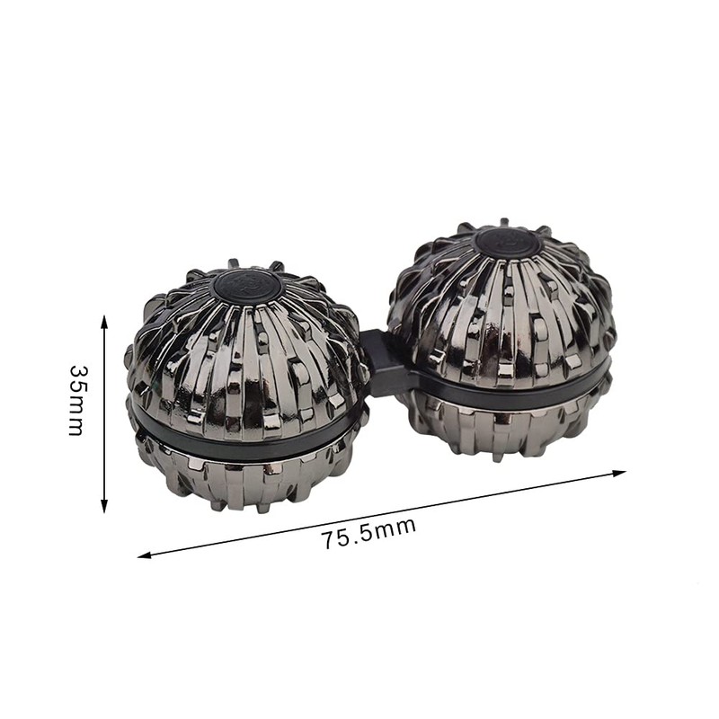 [LilBit] Infinity Ball Fidget Ball Infinity Gyro Zinc Alloy (Black)