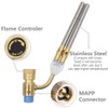 Cybring Double Head Gas Torch For MAPP Tank