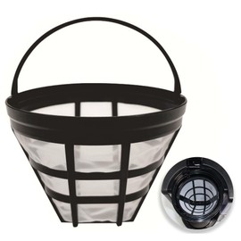 EsiFare Reusable Coffee Filter, Cone Coffee Filter, Stainless Steel Nylon Filter, Coffee Filter Mesh, Coffee Filter with Handle, Mesh Basket Coffee Filter, Easy to Clean for Coffee Machines