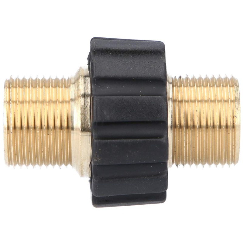 McFilter Double Nipple M22 x 1.5 Male Rubber Hose Connector